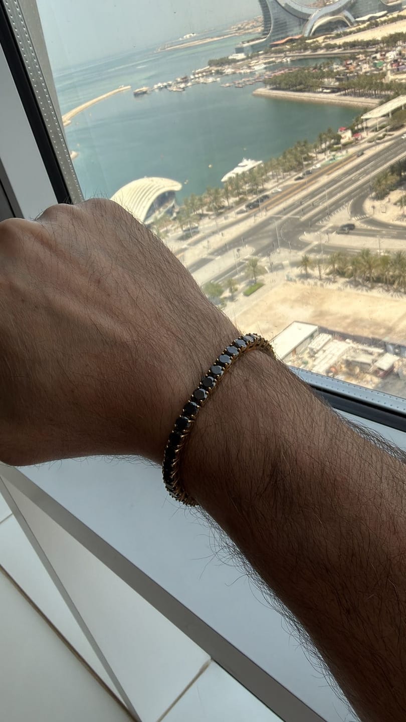 Customer photo review of Tennis Bracelet