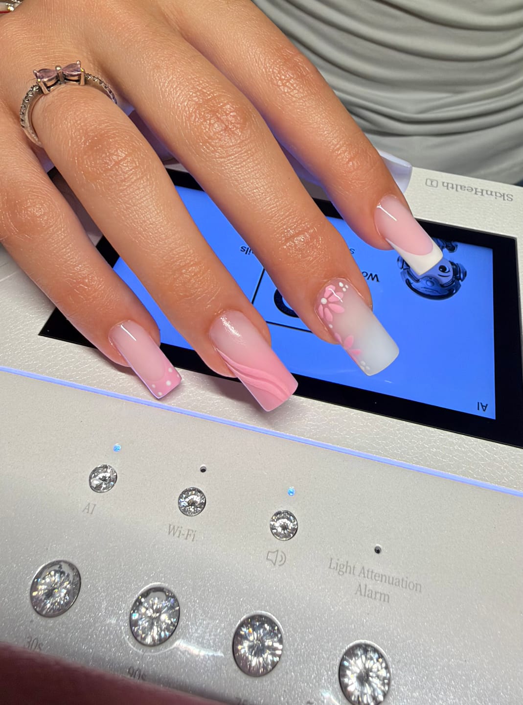 Customer photo review of ONAIL AI Nail Lamp (SUNX PRO)