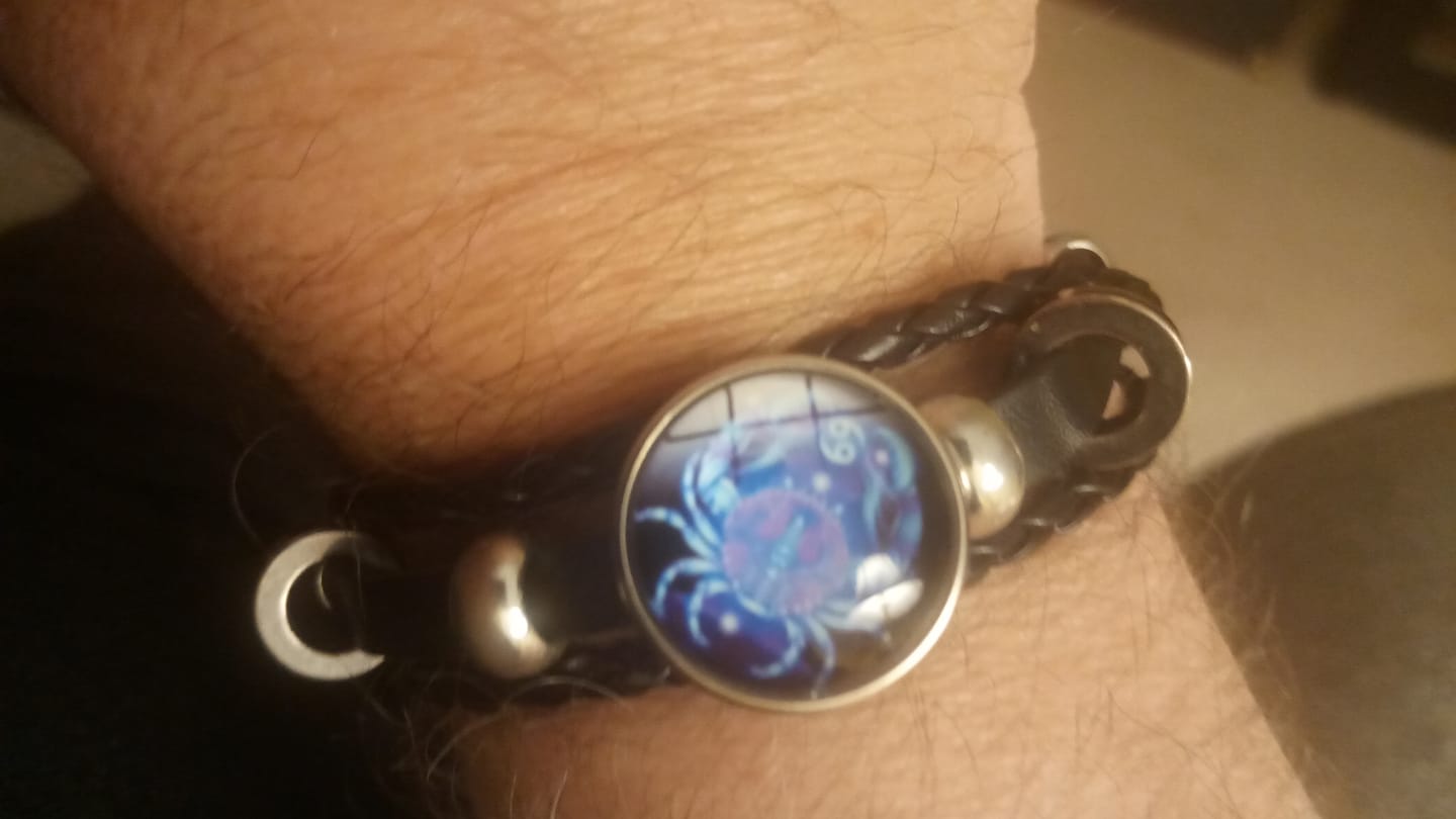 Customer photo review of Zodiac Signs Spirit Bracelet