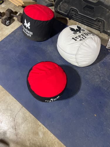 Customer photo review of Strongman Sandbag