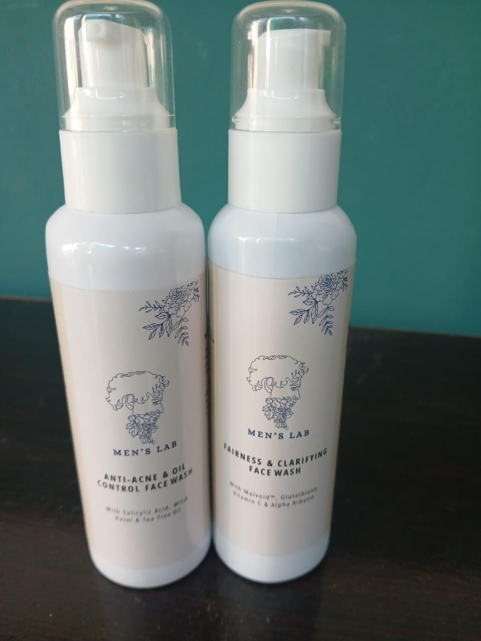 Customer photo review of Brightening bundle( Brightening Serum+Fairness Face Wash)
