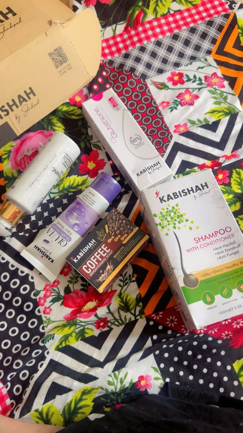 Customer photo review of Glutathione Brightening Bundle
