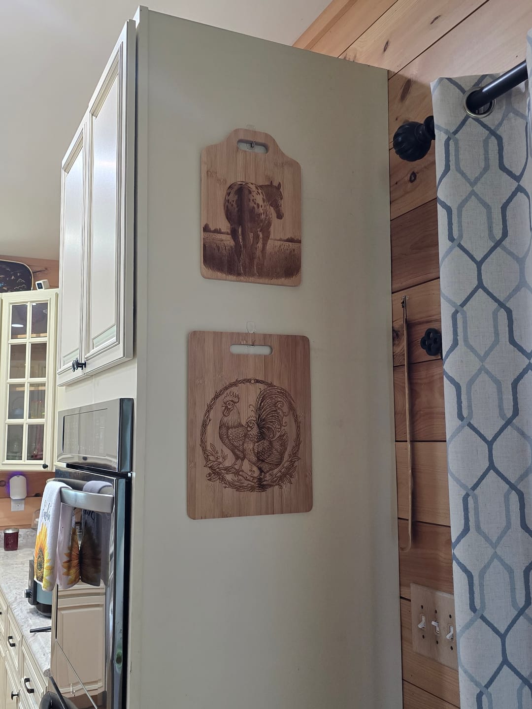 Customer photo review of Appaloosa Dream-Bamboo Cutting Board