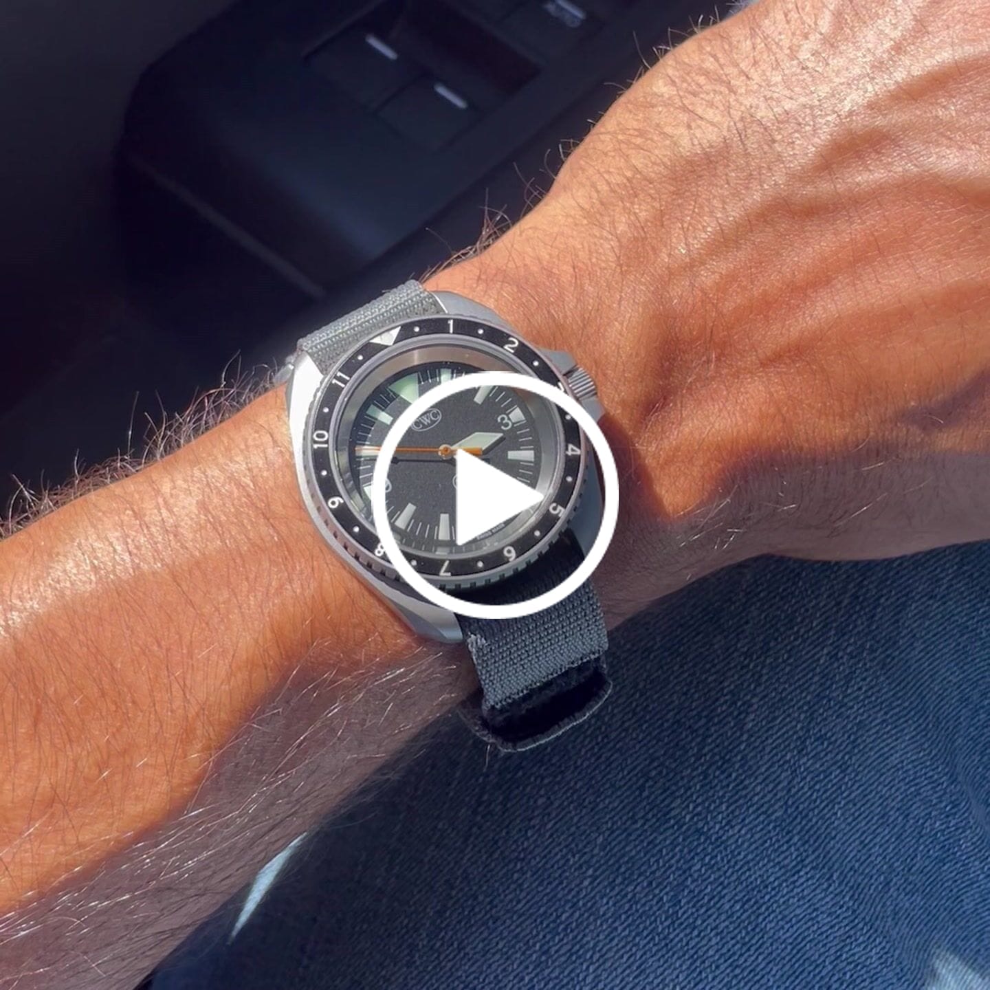Customer video review of Glomar Explorer - Hook And Loop Watch Strap