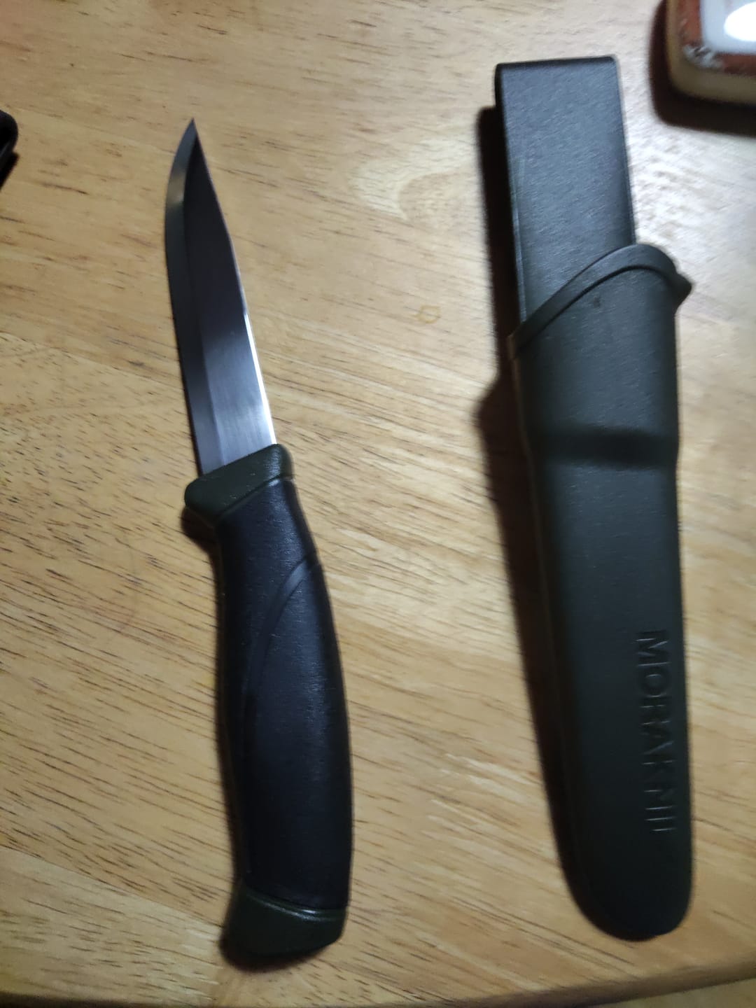 Customer photo review of Morakniv Companion Military Green