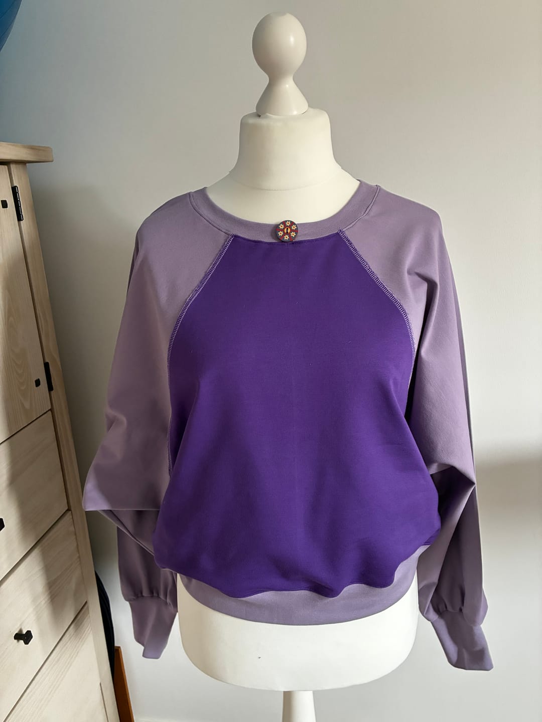 Customer photo review of Plain French Terry Fabric