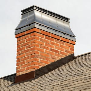 Customer photo review of MASTER Custom Flat Stainless Chimney Cap Curved With Seams MS-F03