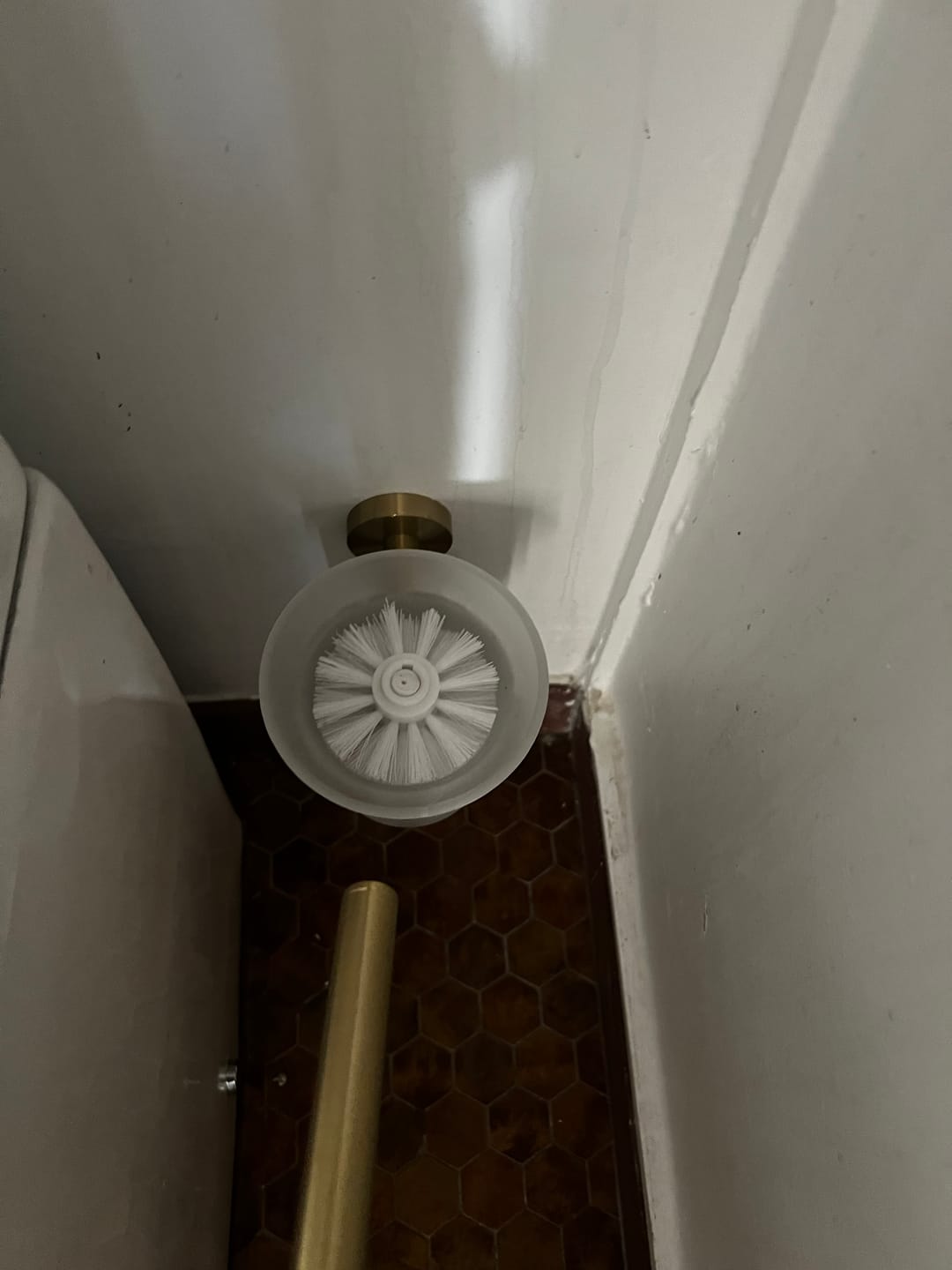 Customer photo review of Brosse WC or brossé strié