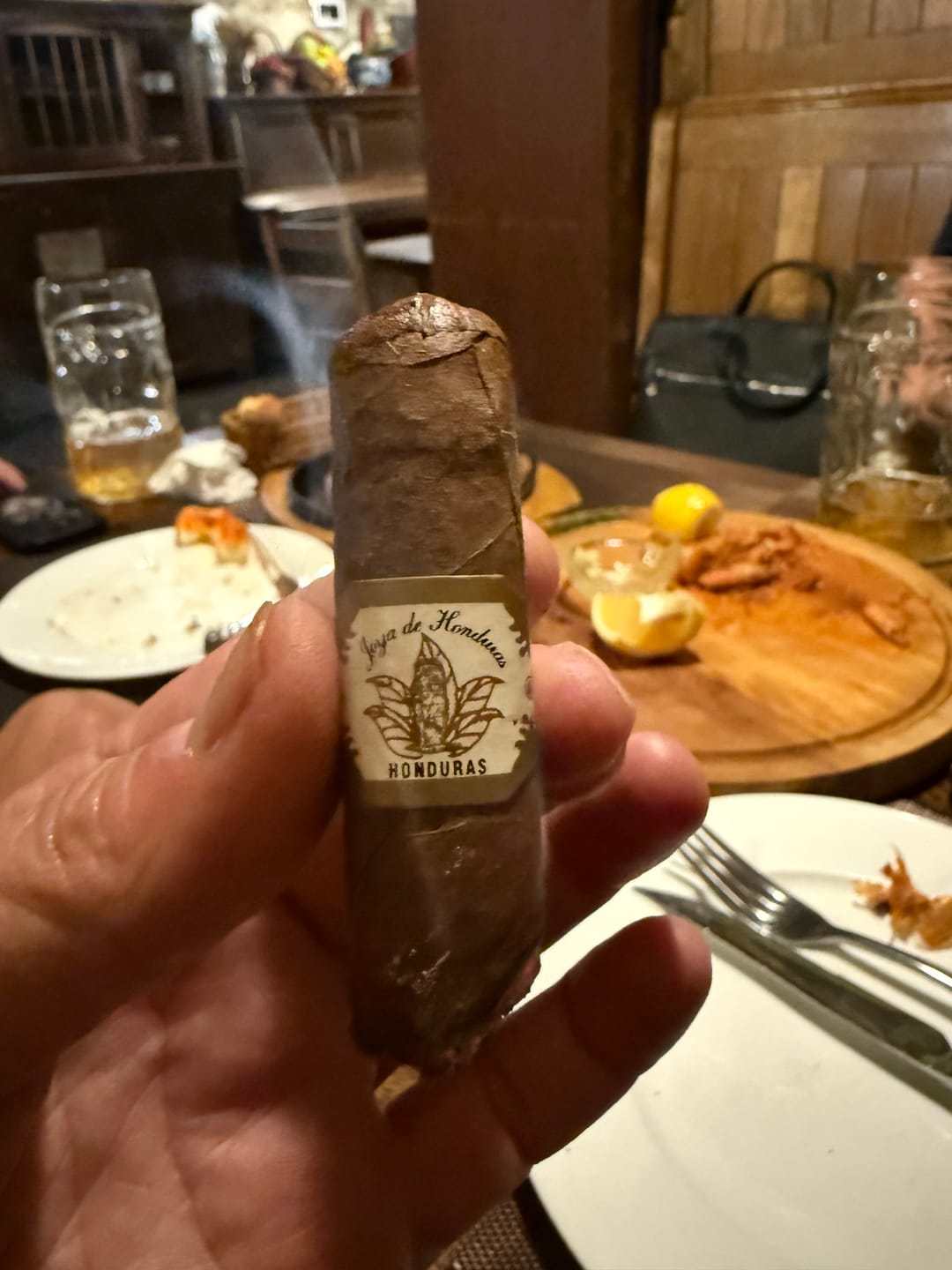 Customer photo review of Joya De Honduras Sumatra Aged 30 Years