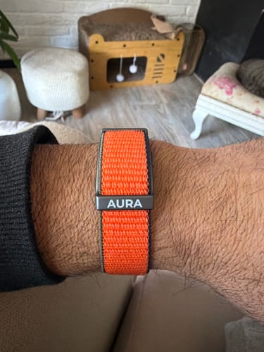 Customer photo review of Aura Band Pro 2.0