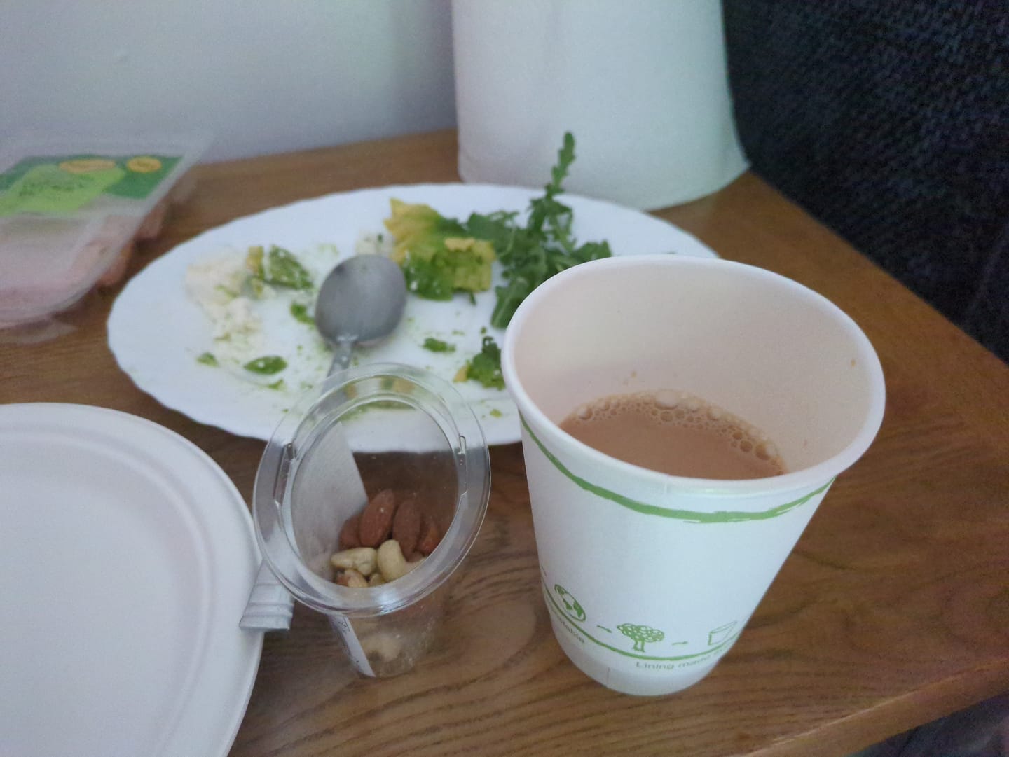 Customer photo review of 12oz Double Wall Bamboo Paper Cup Kraft - Large