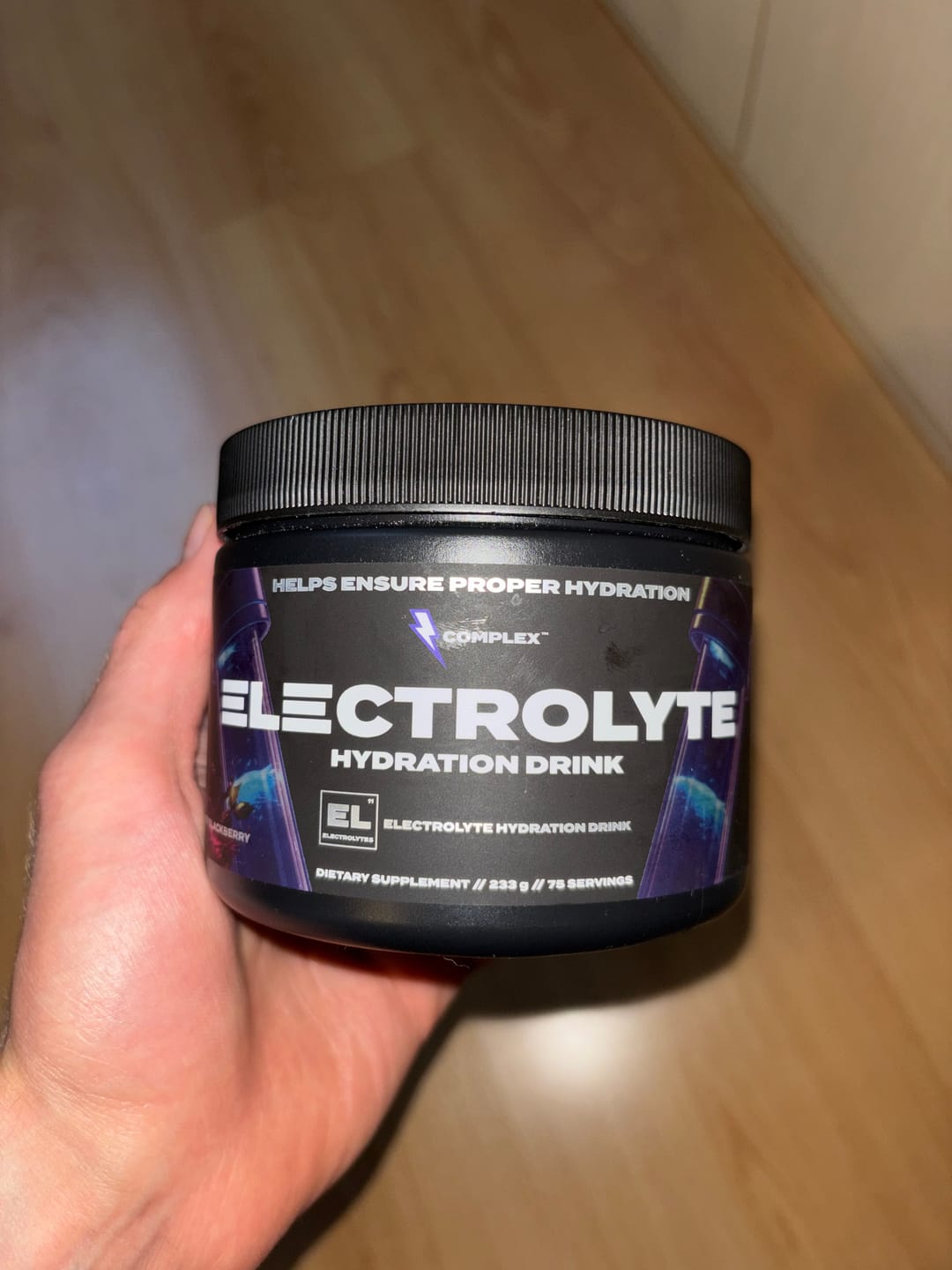 Customer photo review of Electrolyte Hydration Drink