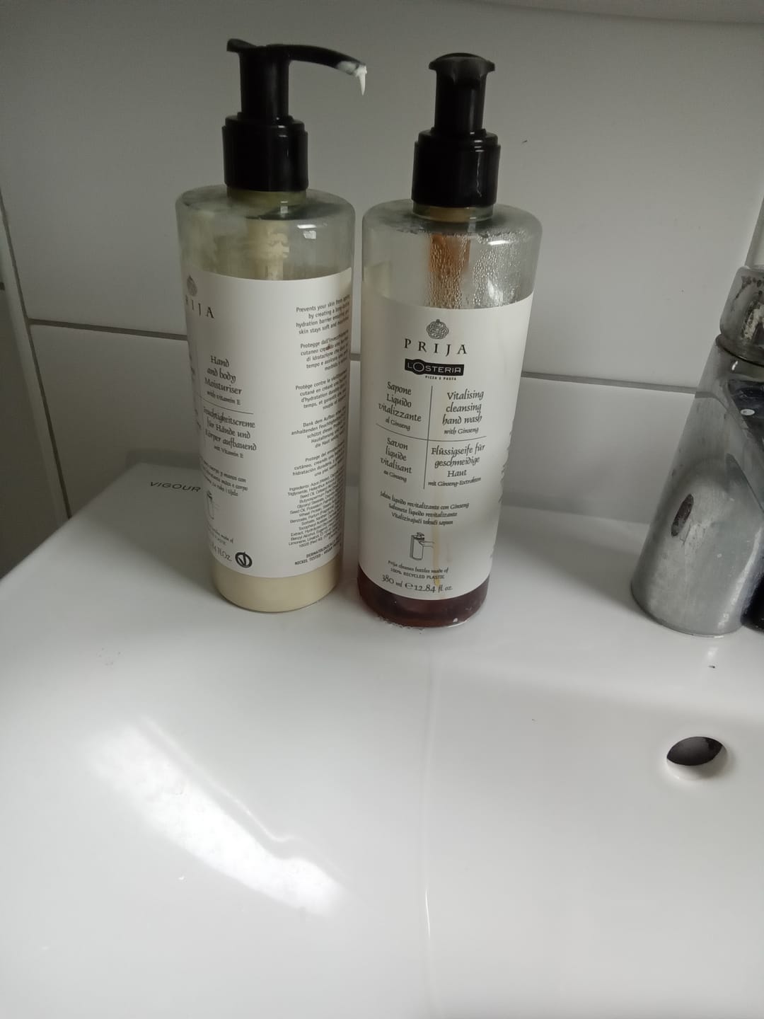 Customer photo review of Prija Flüssigseife mit Ginseng, 2er Set