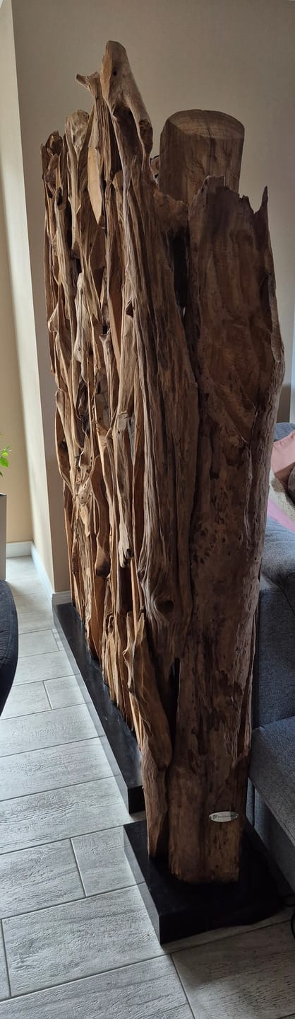 Customer photo review of Teakholz Stehlampe ALMA | Höhe 180 cm