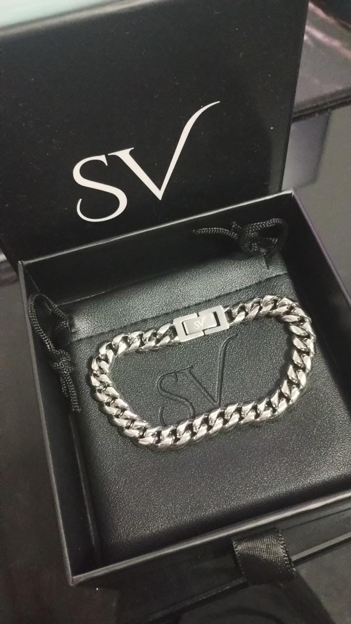 Customer photo review of Pulsera Cuban 8mm