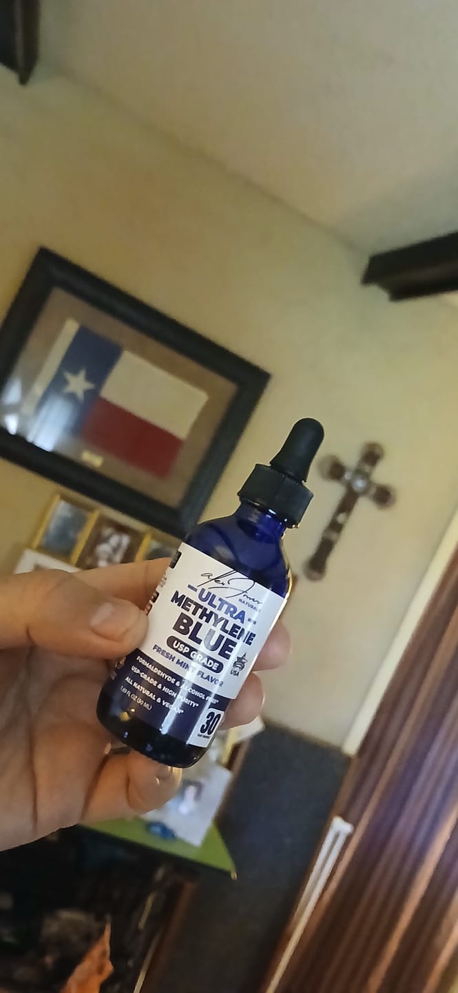 Customer photo review of 🎁 Ultra Methylene Blue - Fresh Mint Flavor (50mL) (30 Servings) (100% off)