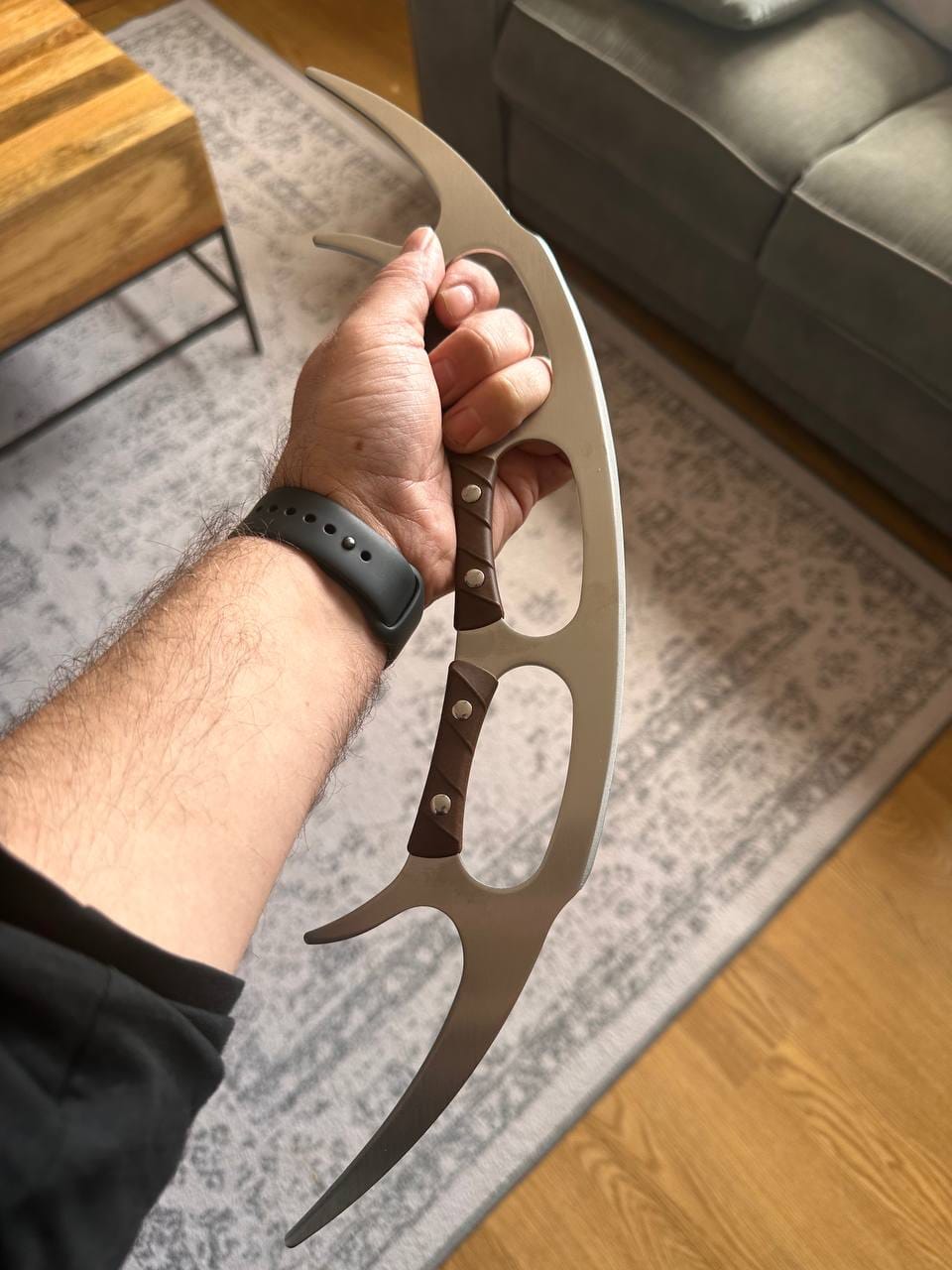 Customer photo review of Star Trek™ Bat'leth Pizza Cutter