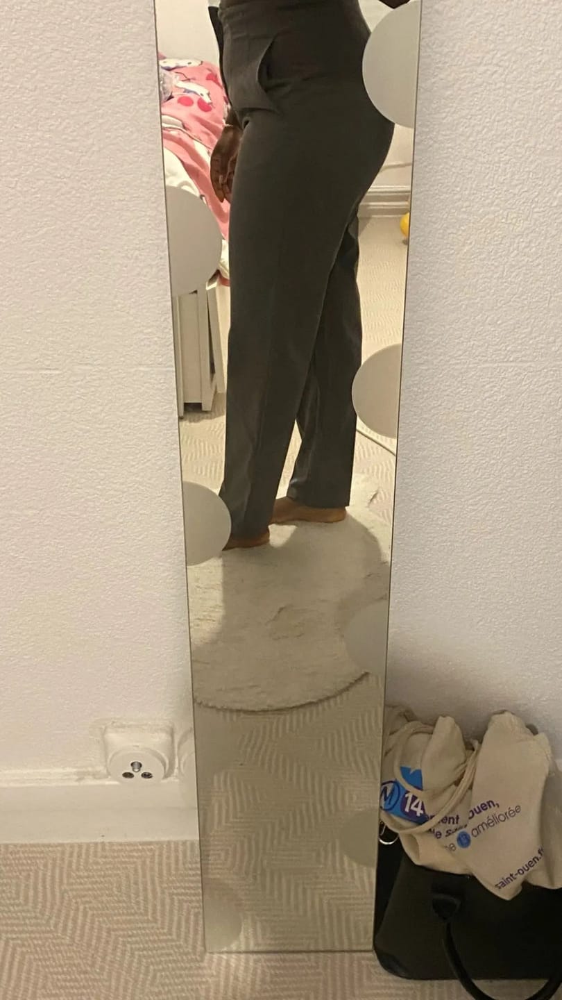 Customer photo review of Sofia High Waist Pencil Pants