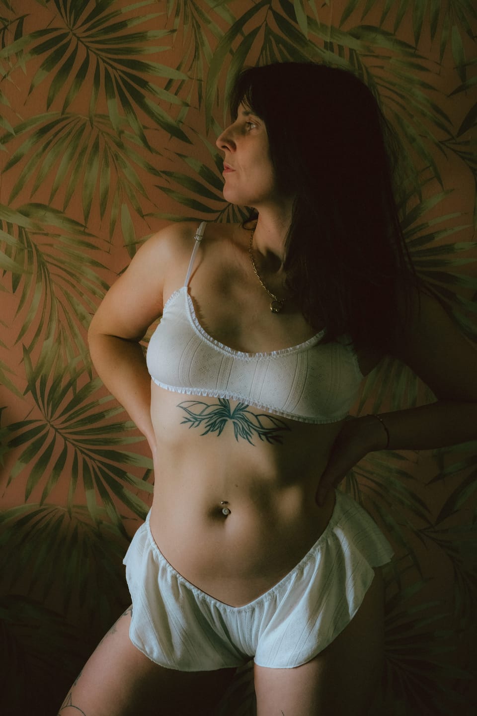 Customer photo review of LECHE - Brassière coton jacquard