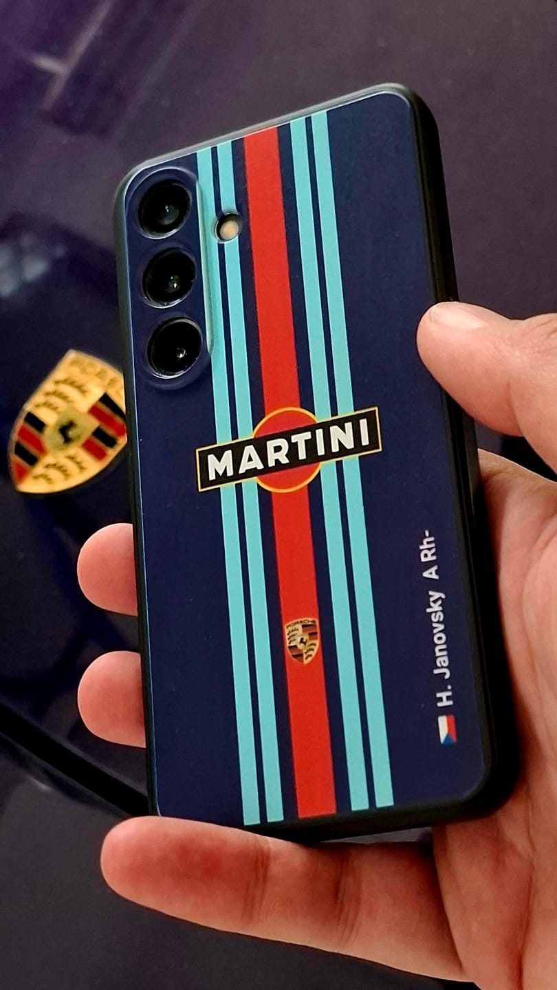 Customer photo review of Martini Porsche Livery #2 - Individuelle Handyhülle für Samsung