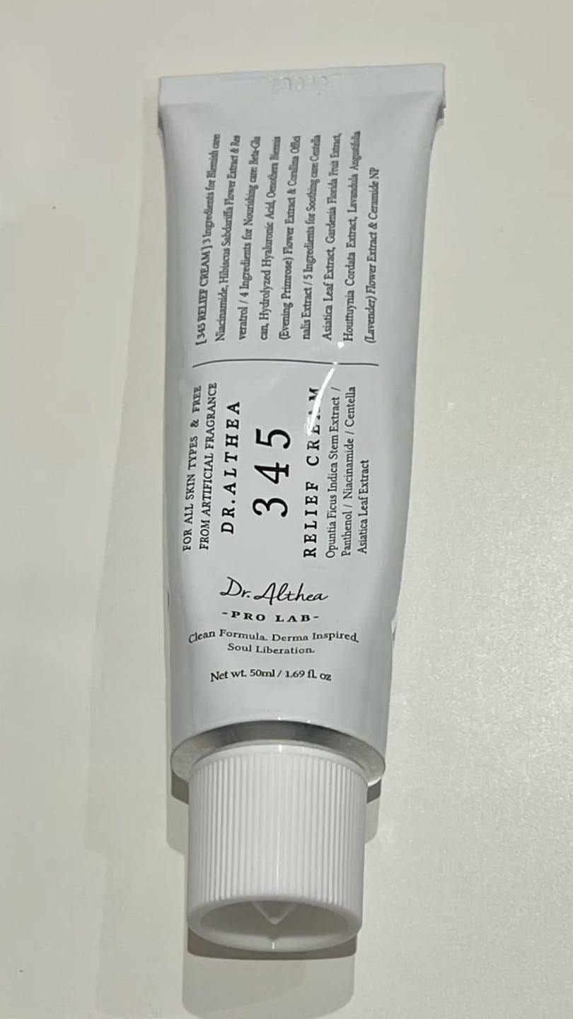 Customer photo review of Nomierinošs krēms ar resveratrolu Dr. Althea 345 Relief Cream