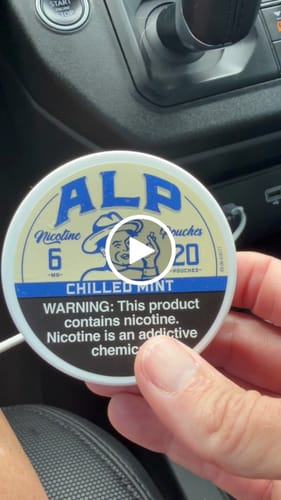 Customer video review of Chilled Mint Nicotine Pouches