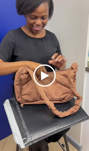 Customer video review of The Brown Pulse Bag