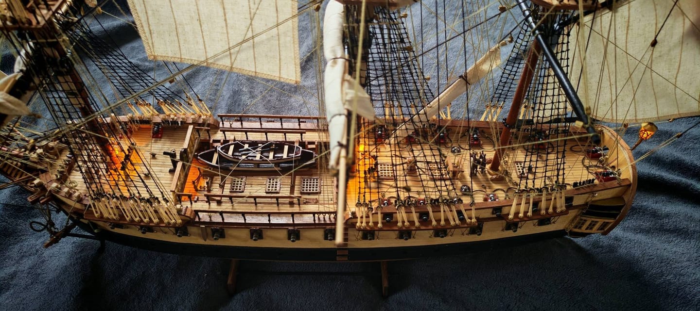 Customer photo review of Maqueta Barco Diana