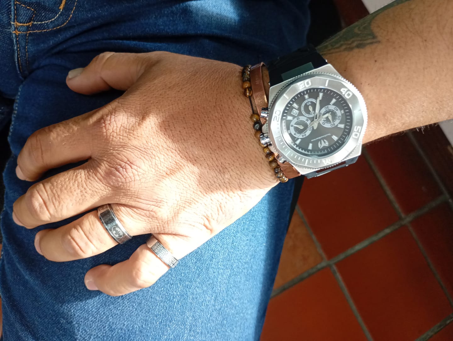 Customer photo review of Reloj Technomarine 49mm Manta TM 224012