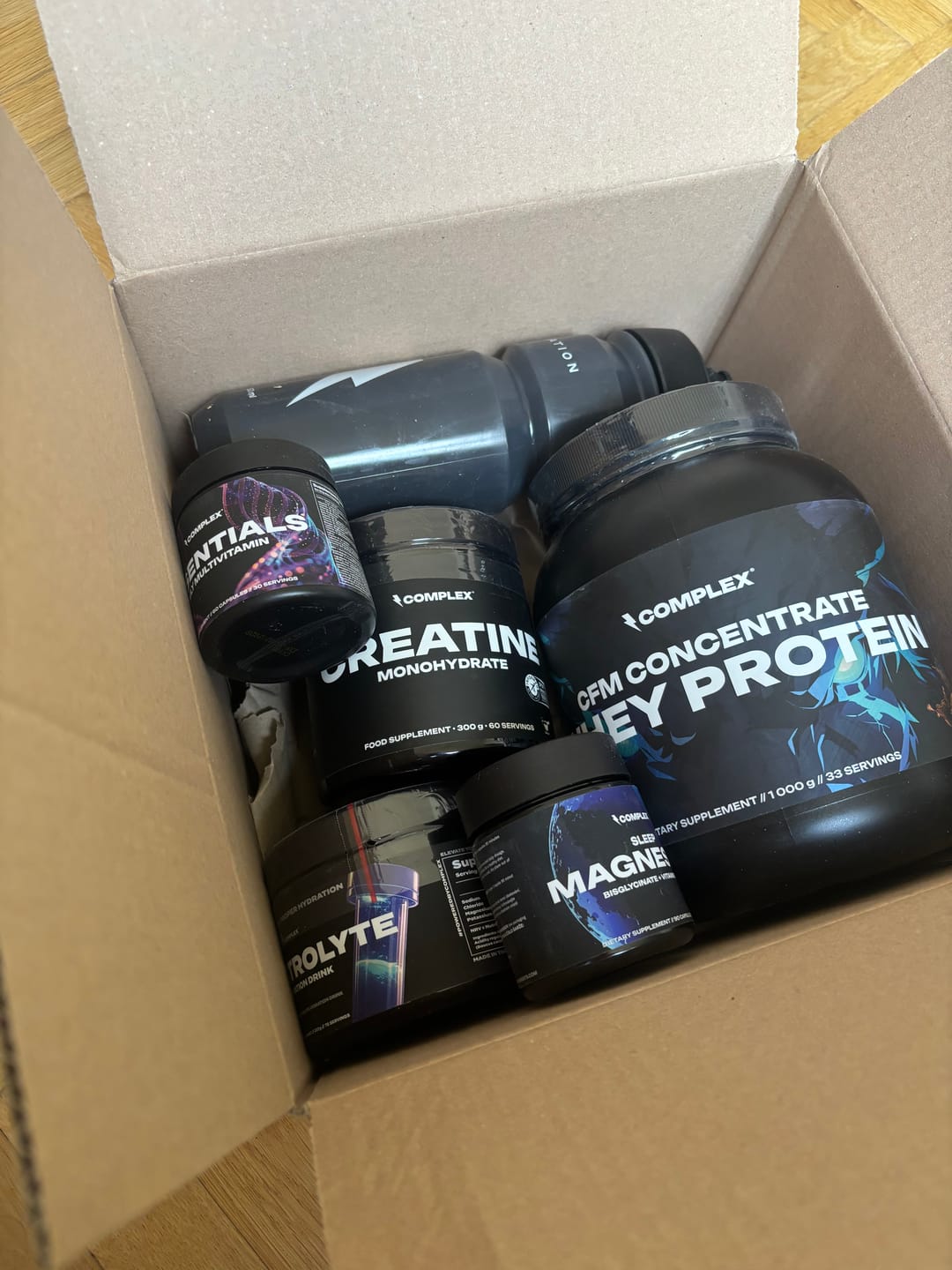 Customer photo review of CFM Whey Protein Isolate