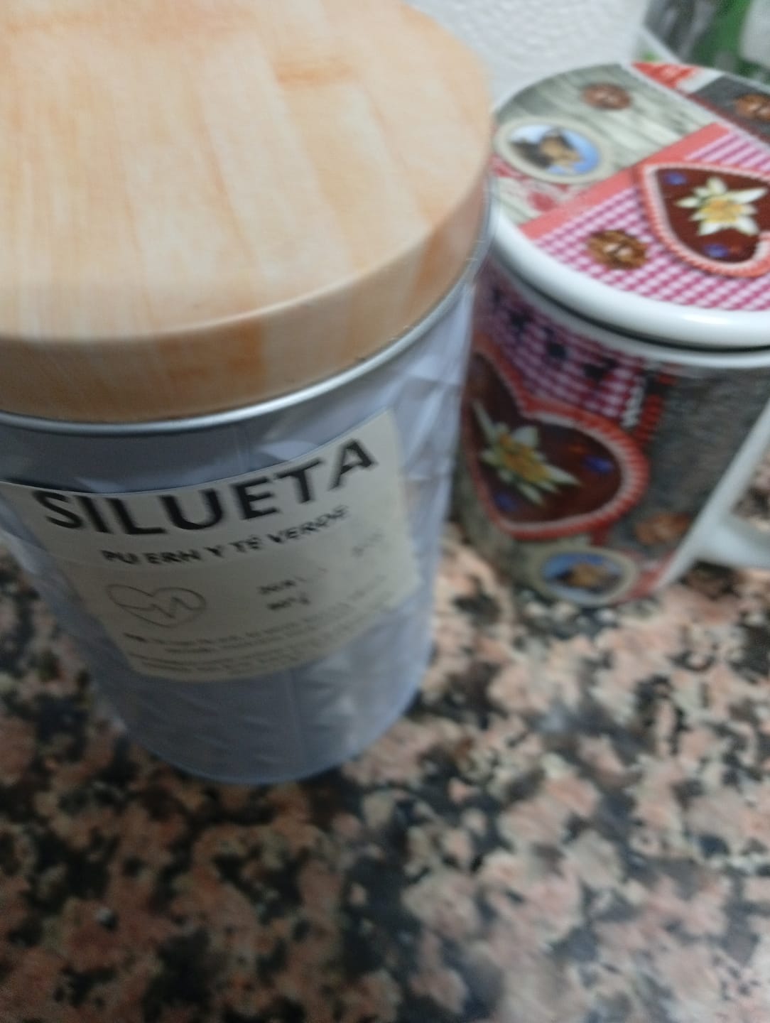 Customer photo review of Silueta Té Rojo y Verde 100gr 50 tazas