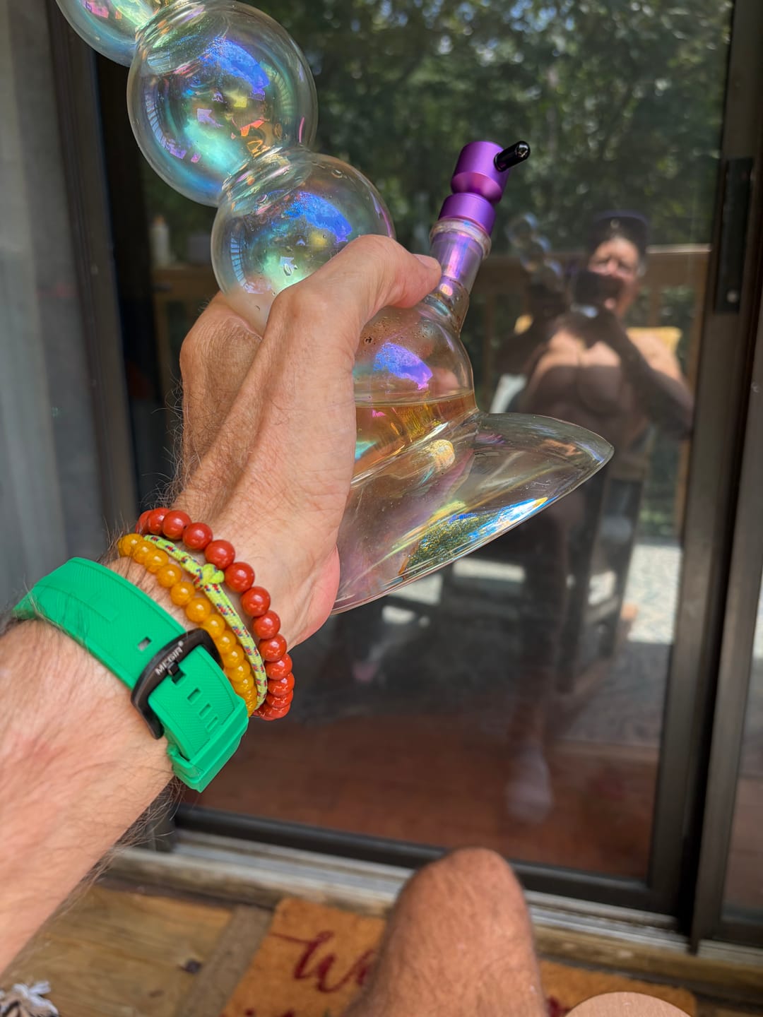 Customer photo review of Bubble Bong