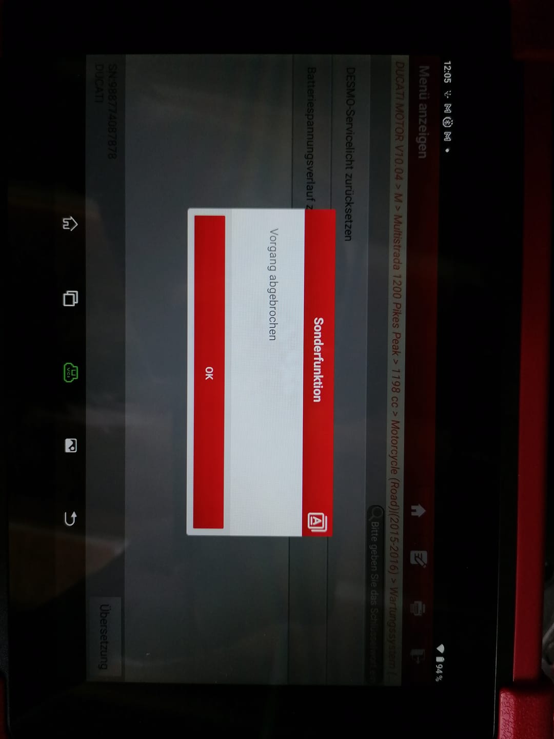 Customer photo review of CRP MOT IV Motorrad