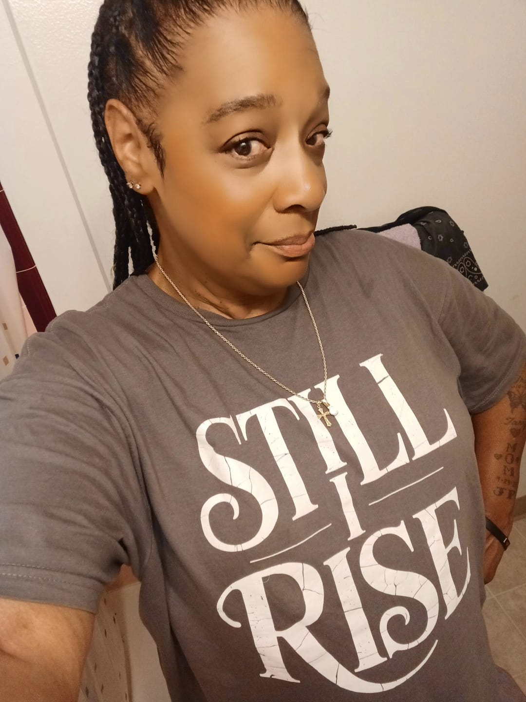 Customer photo review of African Woman Warrior Tee