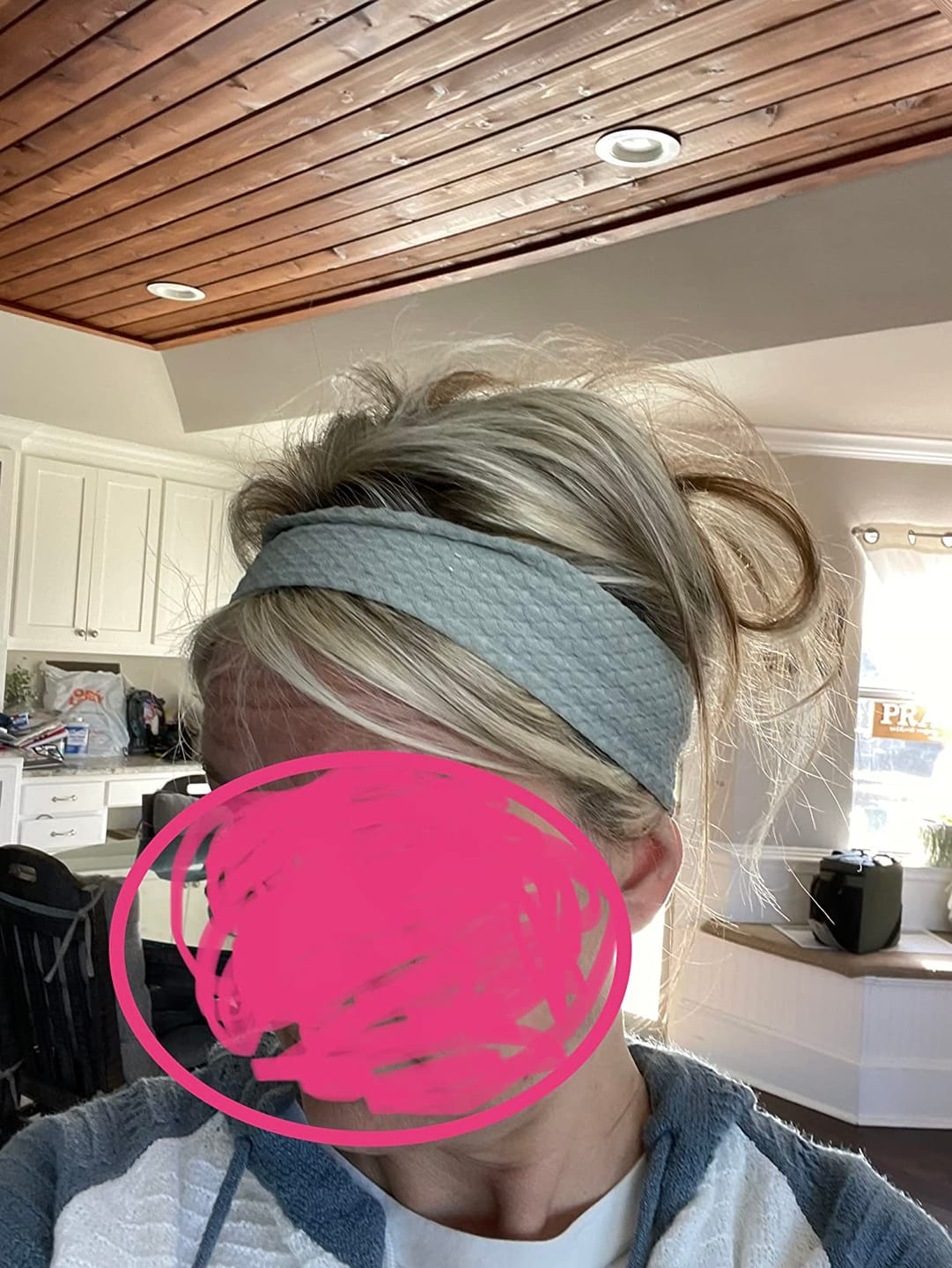 Customer photo review of Virgin XO Invisible Weft Butterfly Weft Extensions Balayage #7/7/ICY