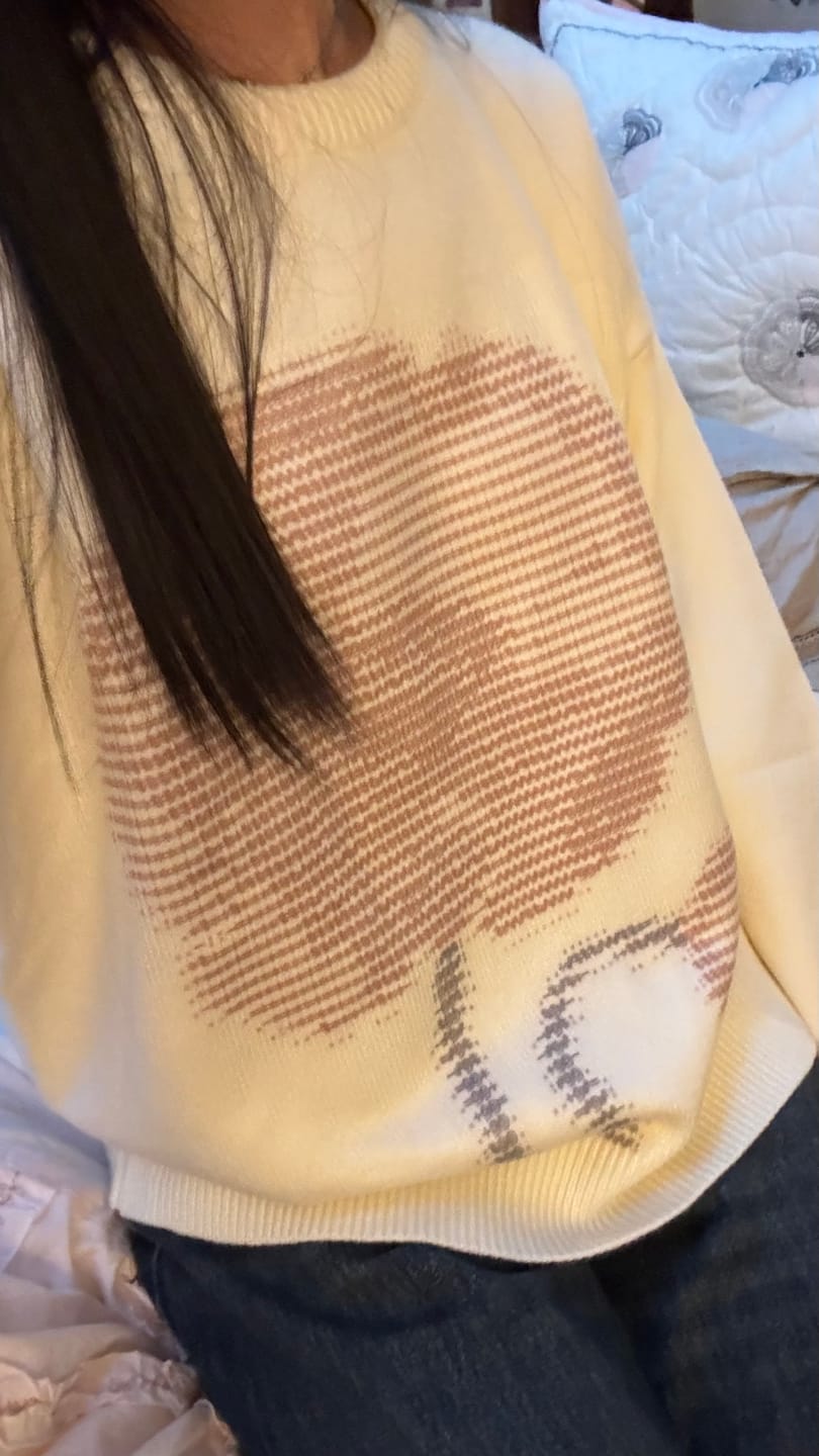Customer photo review of Yume Knit Sweater