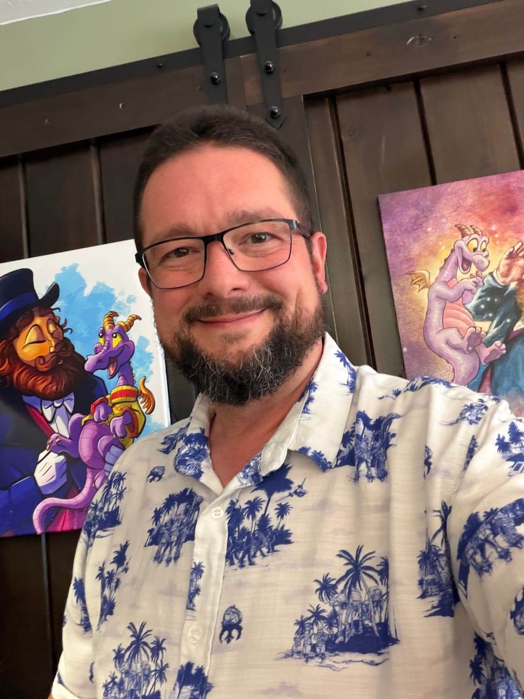 Customer photo review of Star Wars™ "Tide of the Battle" – Bamboo Short Sleeve Shirt