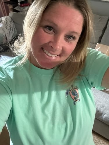Customer photo review of Paisley Turtle (New Color Available!)