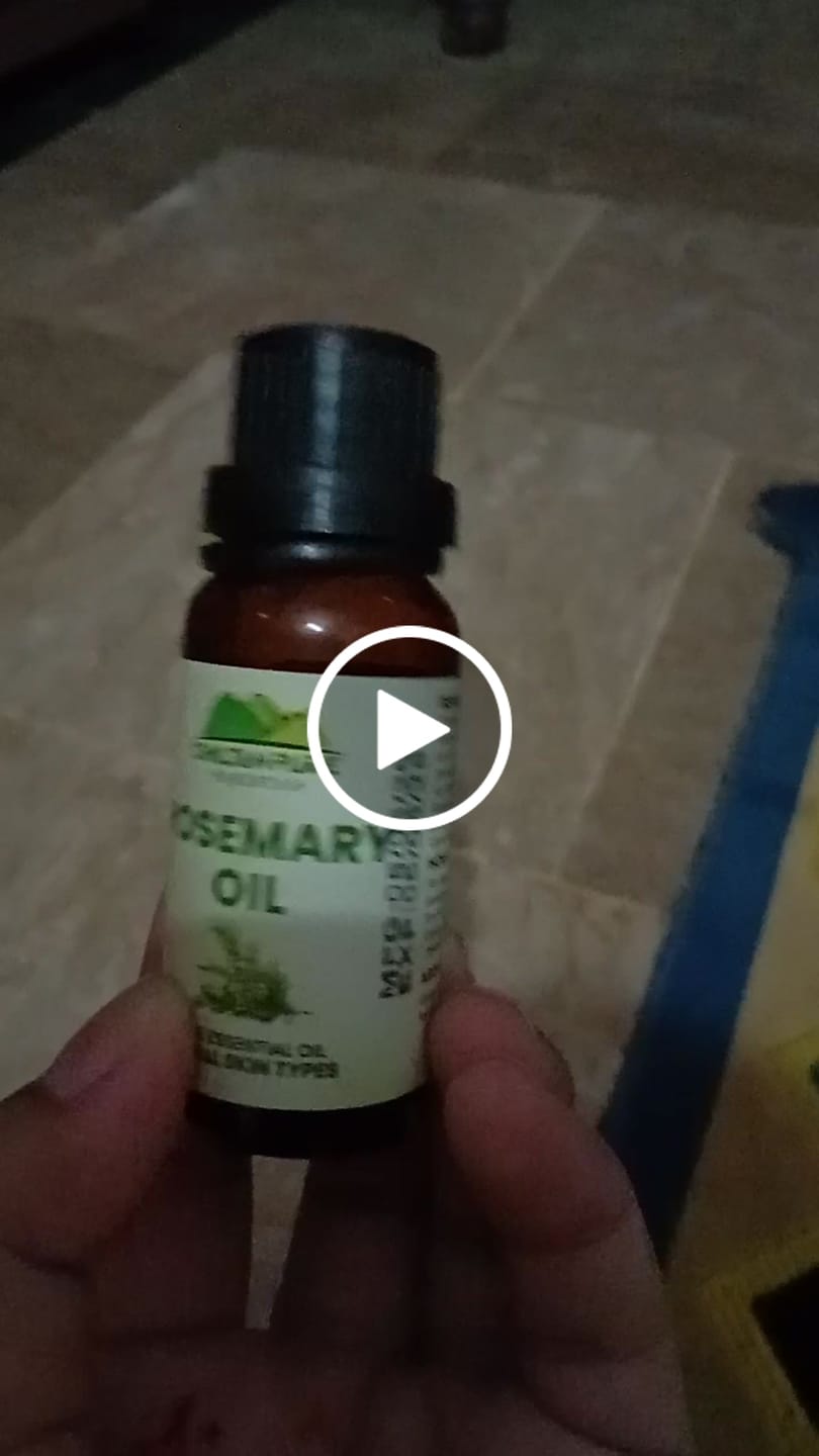 Customer video review of Rosemary Essential Oil – Best Antiseptic Skin Tonic