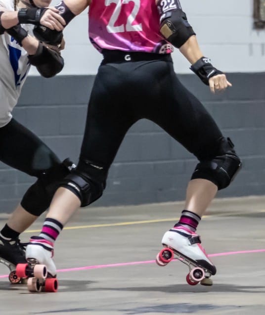 Customer photo review of Royal Assassin Roller Derby Wheels