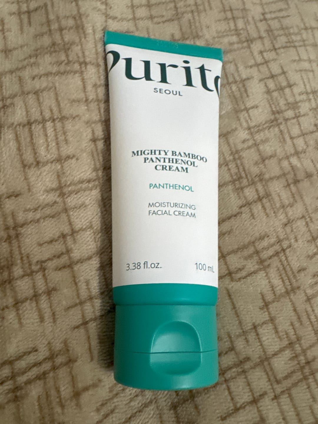 Customer photo review of Mighty Bamboo Panthenol Cream