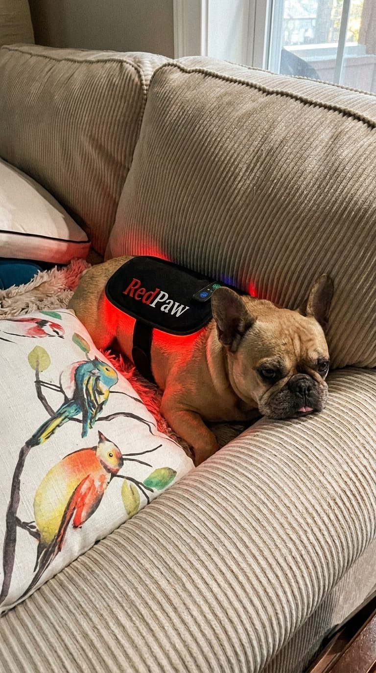 Customer photo review of RedPaw Red Light Therapy