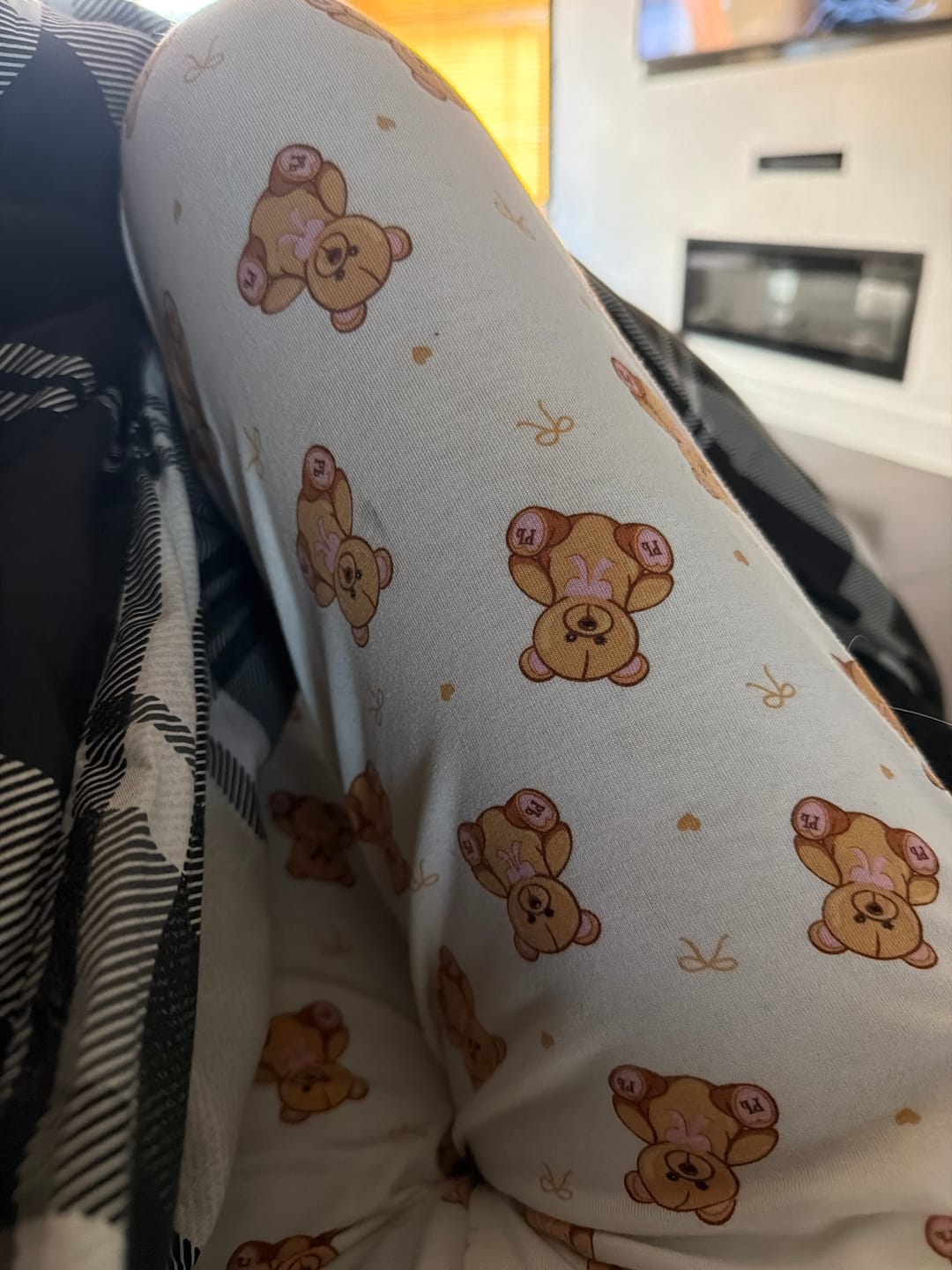 Customer photo review of Women's Teddy Bear Pyjamas