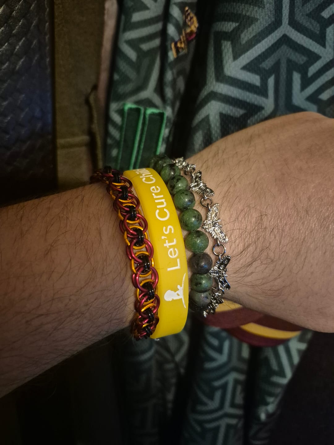 Customer photo review of MOTH BRACELET