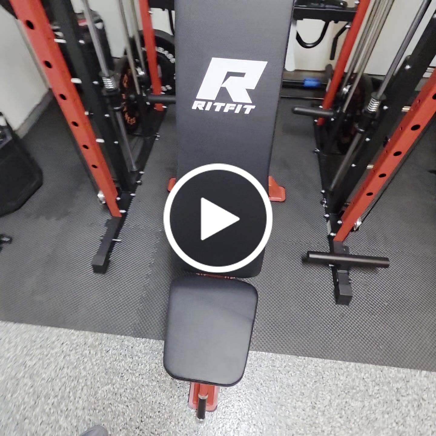 Customer video review of RitFit 1300LB Adjustable Weight Bench BWB01