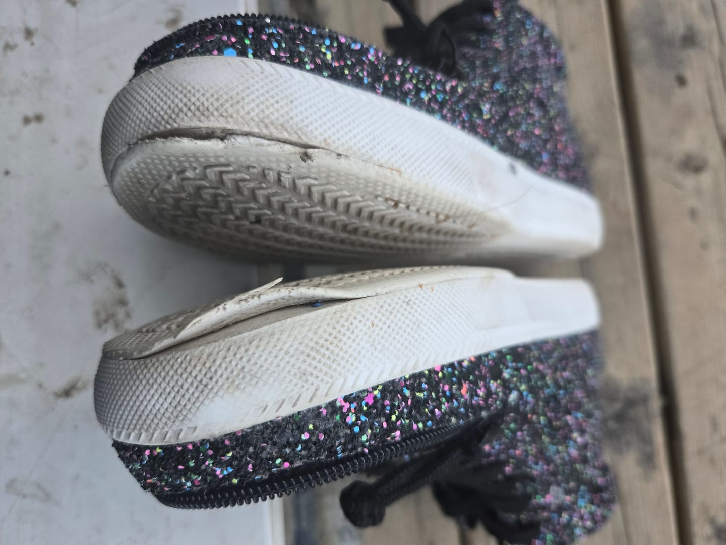 Customer photo review of Black Multi Glitter BILLY Classic D|R II High CPMA Certified AFO-Ready