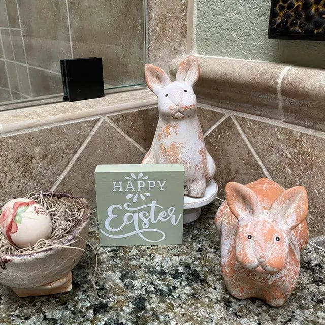 Customer photo review of Easter Tiered Tray Decor Bundle