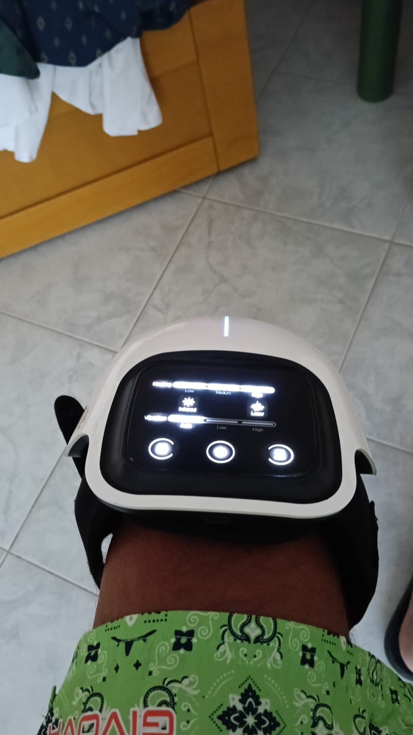 Customer photo review of Massaggiatore Termico a Tripla Azione RIVIV™