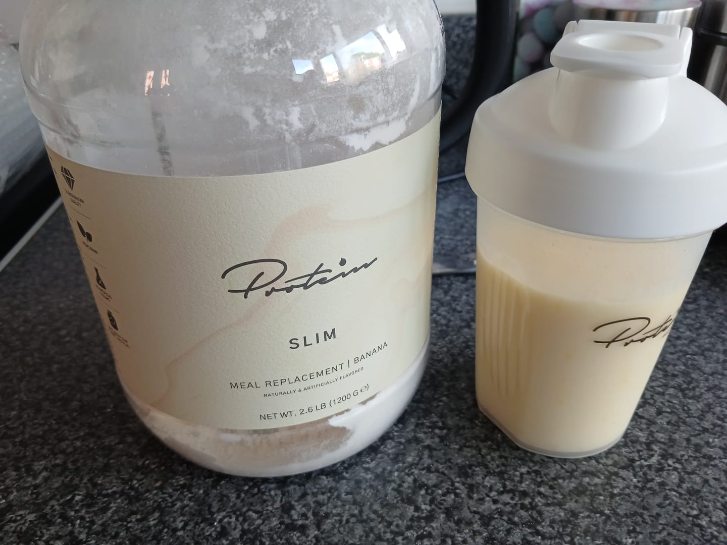 Customer photo review of Slim Meal Replacement | 34 Meals
