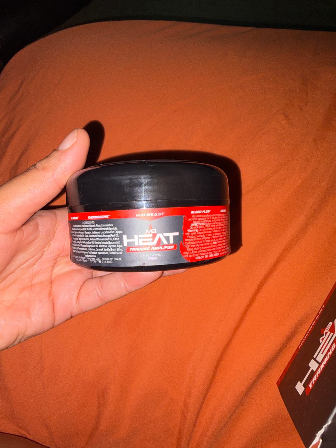 Customer photo review of MB Heat (Fat Burning Cream)